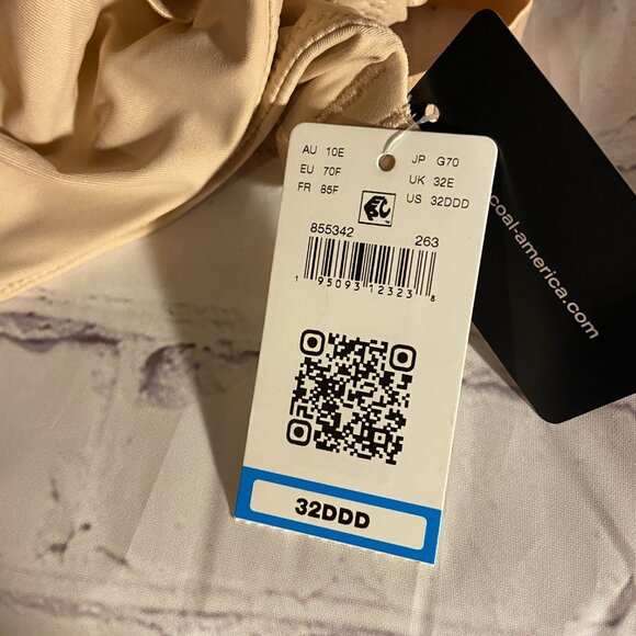 **Wacoal** Superbly Smooth Underwire Bra Sand 855342 32DDD NWT - Picture 5 of 6